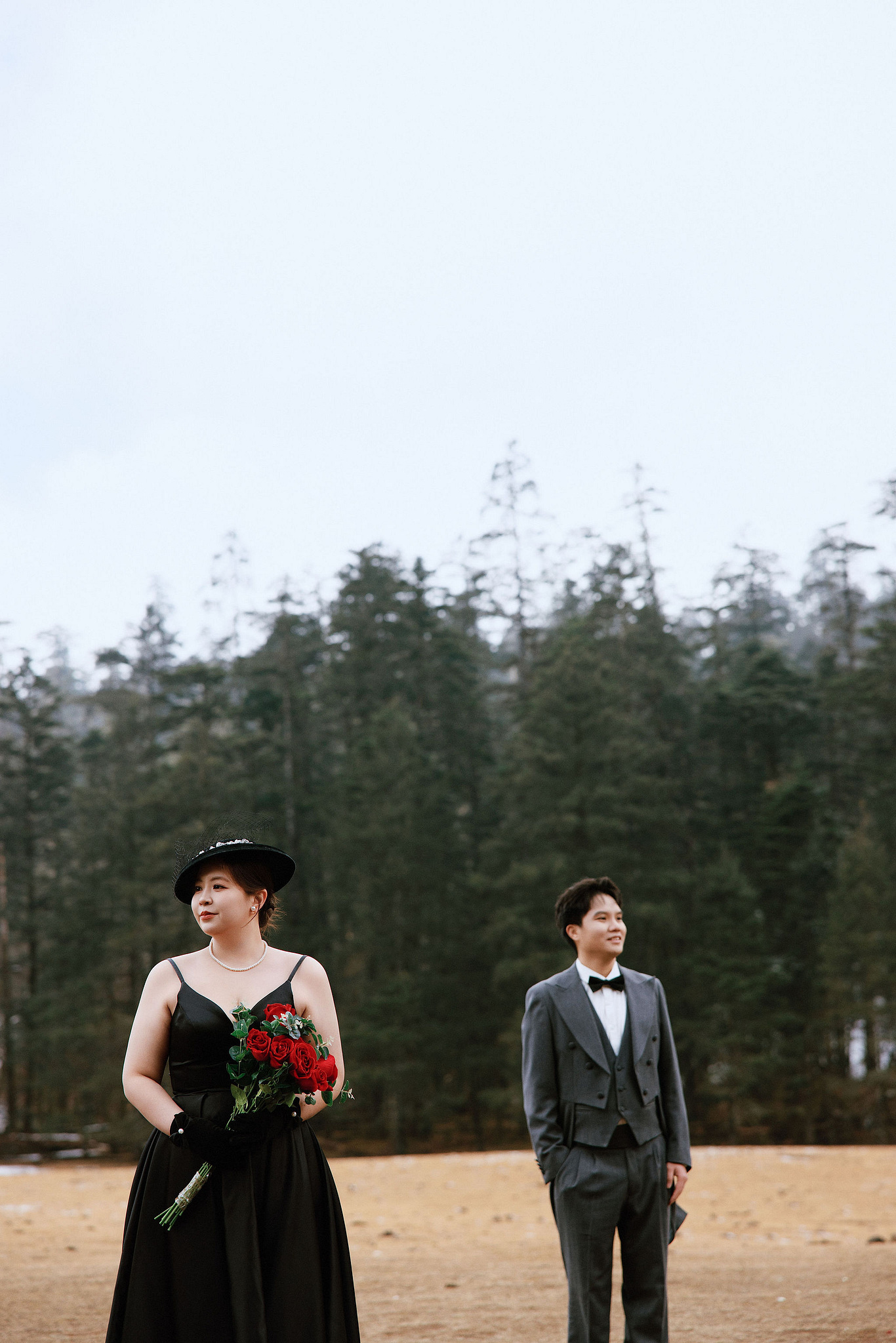Lijiang Pre-Wedding Photoshoot | Spruce Meadow, Blue Moon Valley & Alpine Lake at Spruce Meadow pre-wedding photo