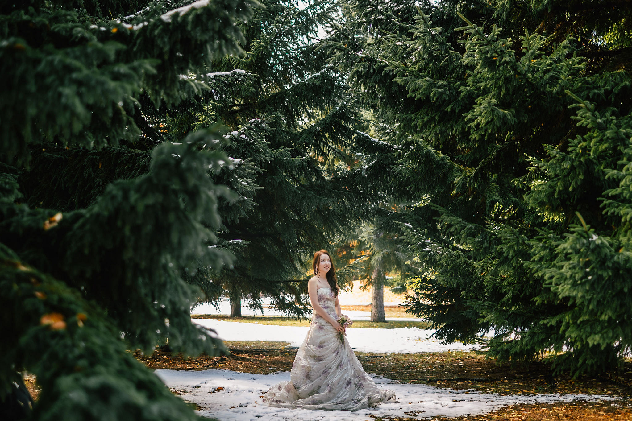 Hokkaido Pre-Wedding Photoshoot | Nakajima Park & Otaru City at Nakajima Park & Otaru City pre-wedding photo
