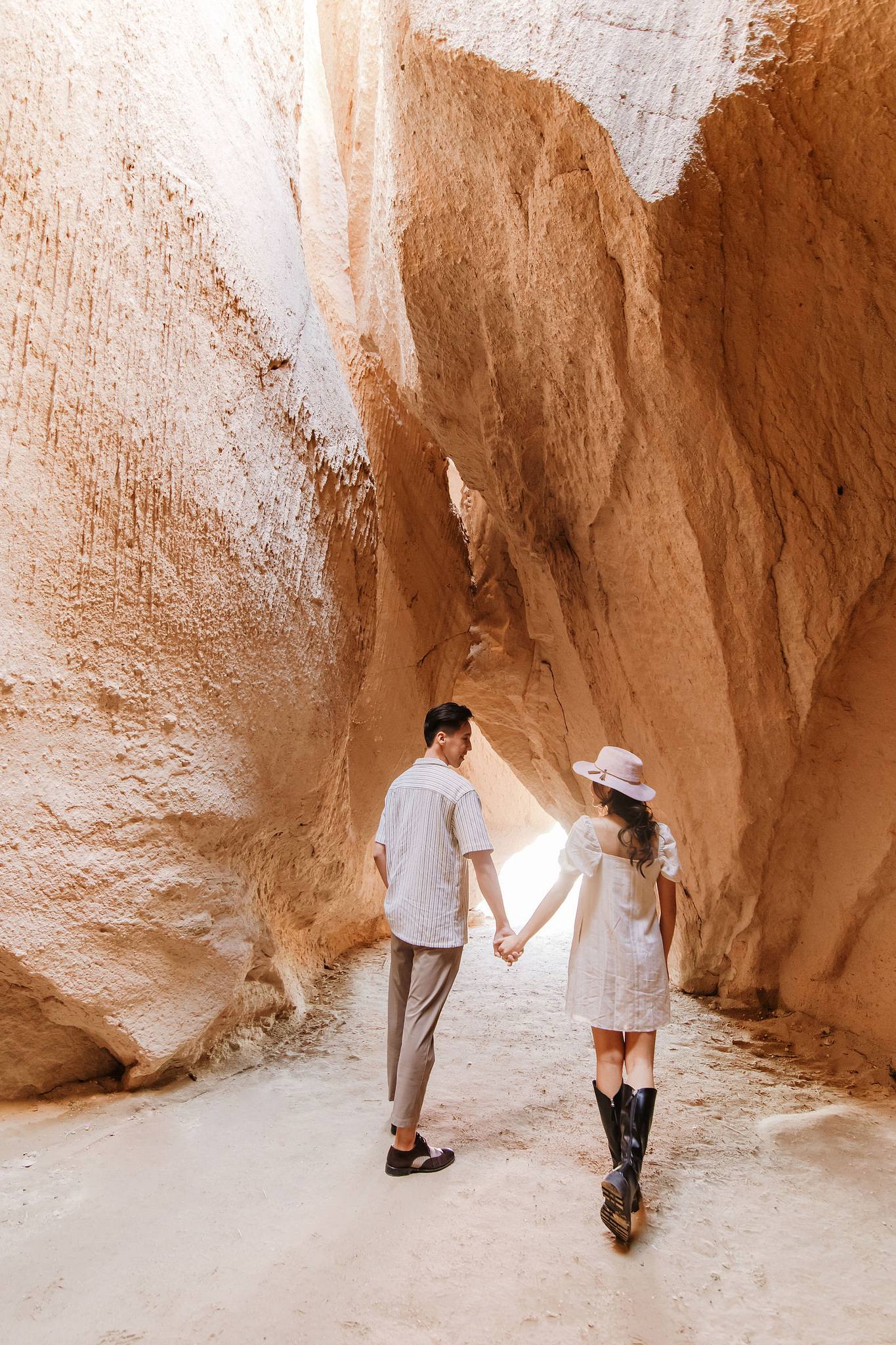 Cappadocia Pre-Wedding Photoshoot | Love Valley, Rooftop Terrace, Horse Ranch & Canyon at Canyon pre-wedding photo
