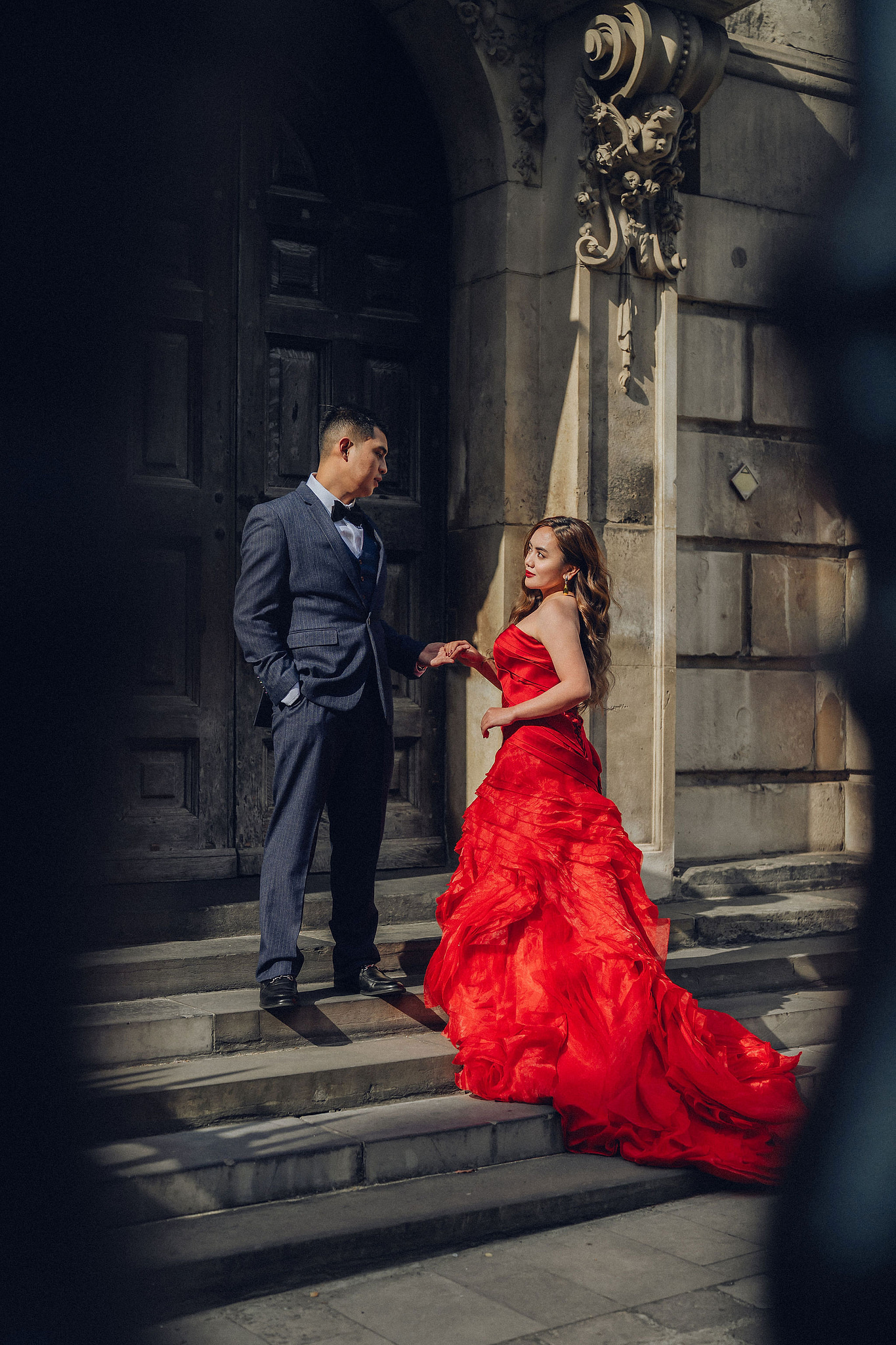 London Pre-Wedding Photoshoot | Westminster, St. Paul’s Cathedral & London Streets at St. Paul’s Cathedral pre-wedding photo