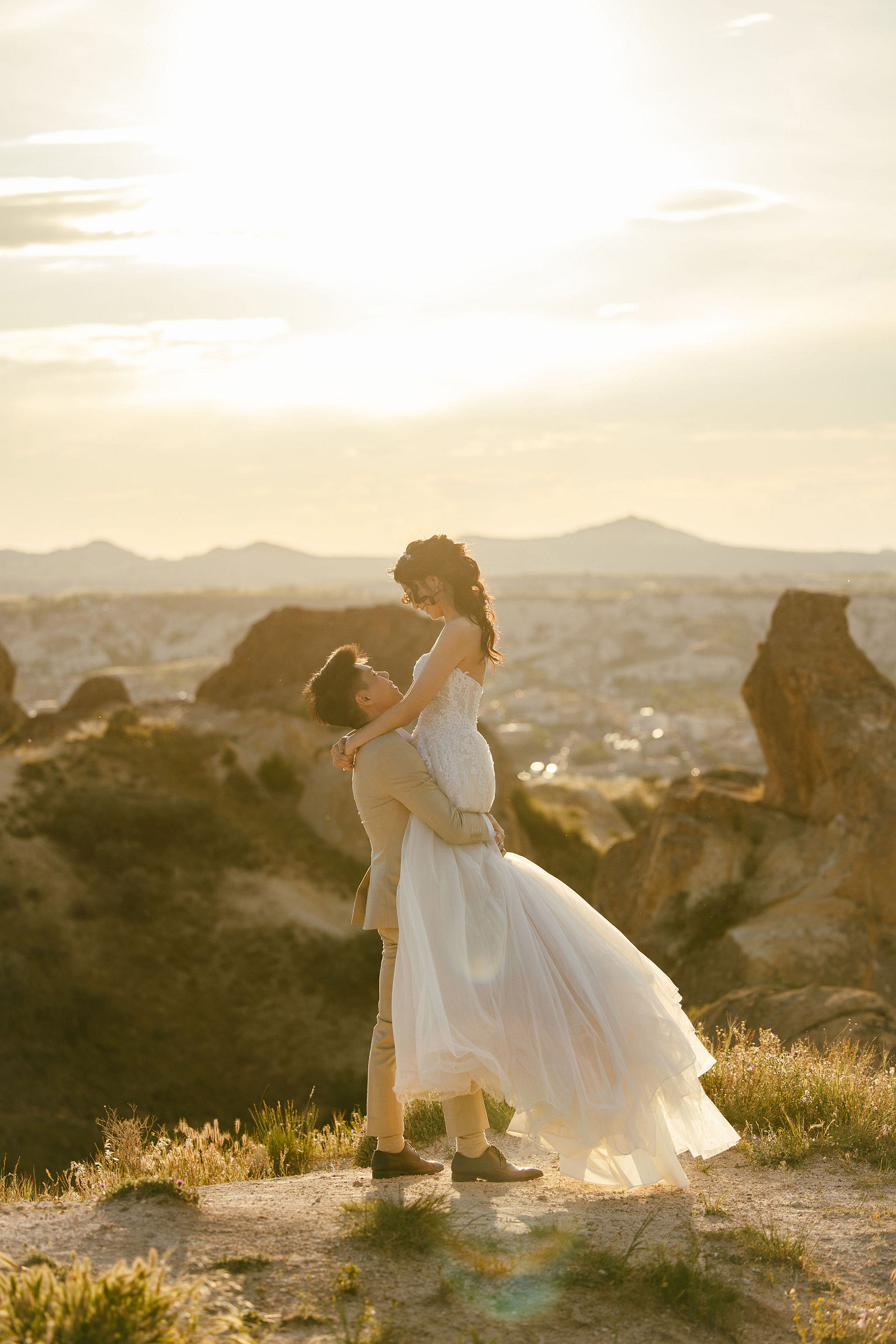 Cappadocia Pre-Wedding Photoshoot | Love Valley, Horse Ranch, Slot Canyons & Pigeon Valley at Pigeon Valley pre-wedding photo