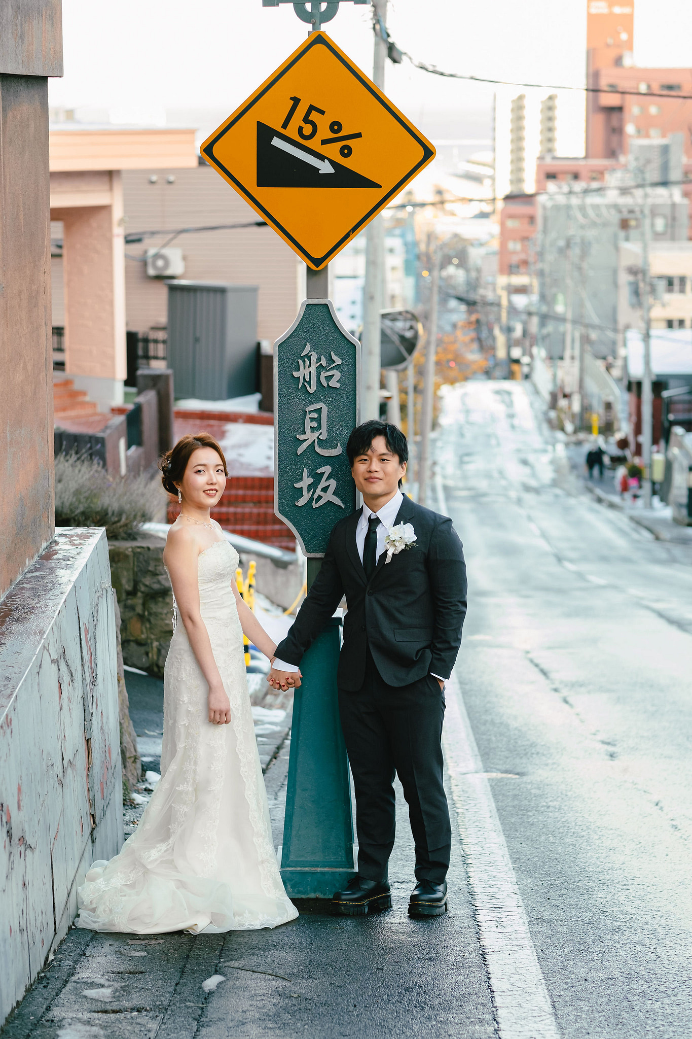 Hokkaido Pre-Wedding Photoshoot | Nakajima Park & Otaru City at Nakajima Park & Otaru City pre-wedding photo