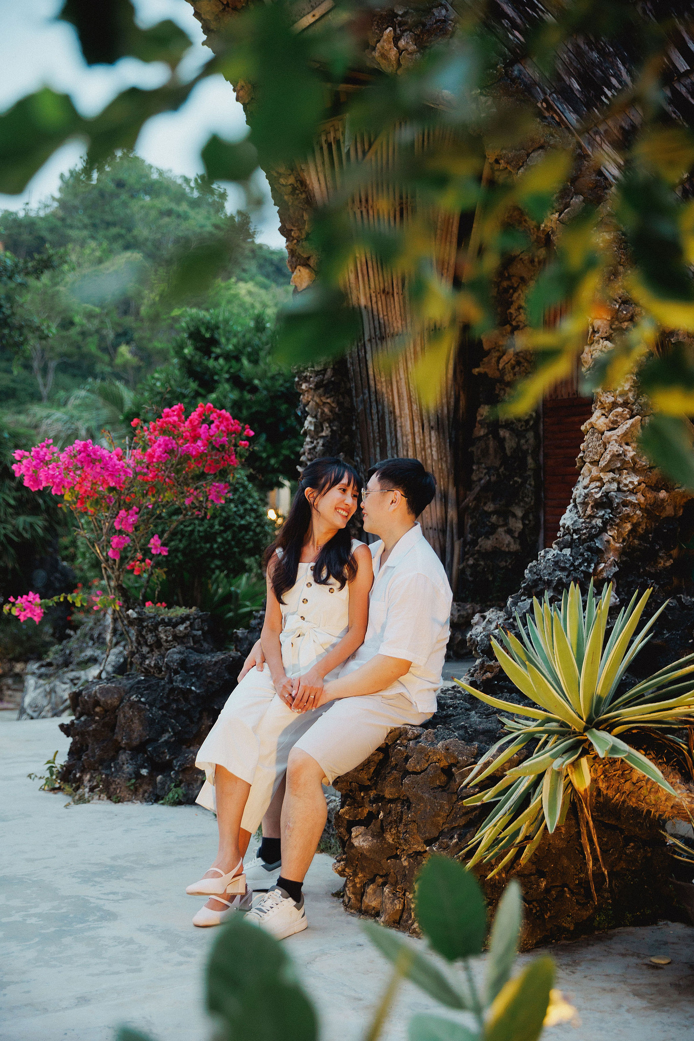 Bali Pre-Wedding Photoshoot | Pinggan Village, Sawangan Beach, Twin Cliff Valley & Malini Uluwatu at Malini Uluwatu   pre-wedding photo