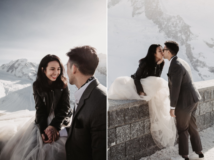 瑞士婚紗攝影 － 雪山，策馬特，馬特洪峰 by Tamara on OneThreeOneFour 14