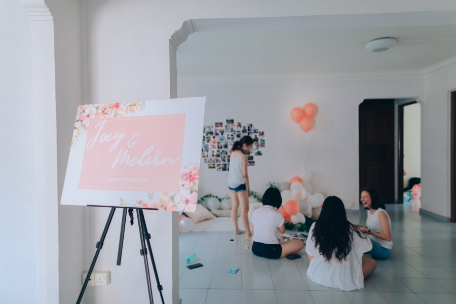 Singapore Surprise Wedding Proposal Photoshoot In Couple's New House by Cheng on OneThreeOneFour 4
