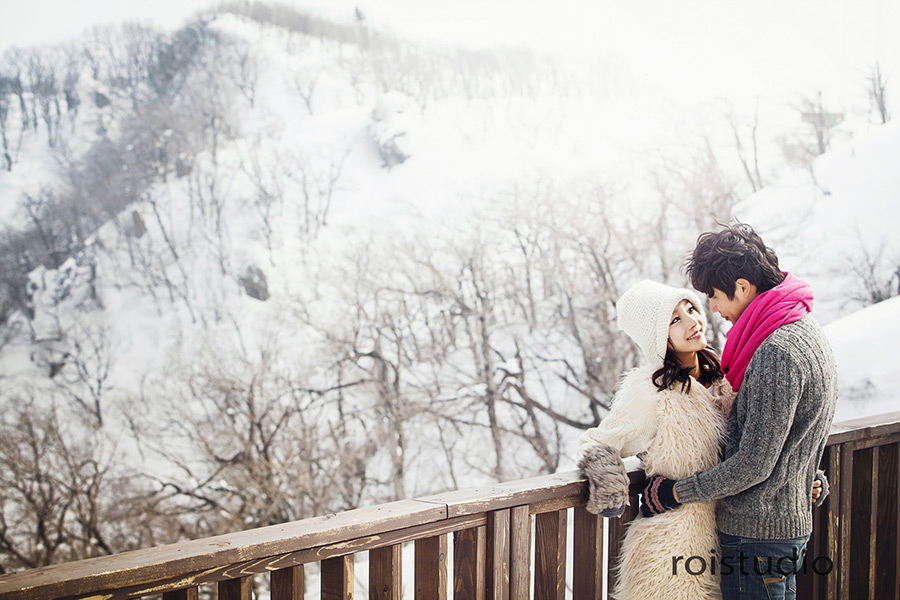Gangwon-do Winter Korean Wedding Photography by Roi Studio on OneThreeOneFour 19
