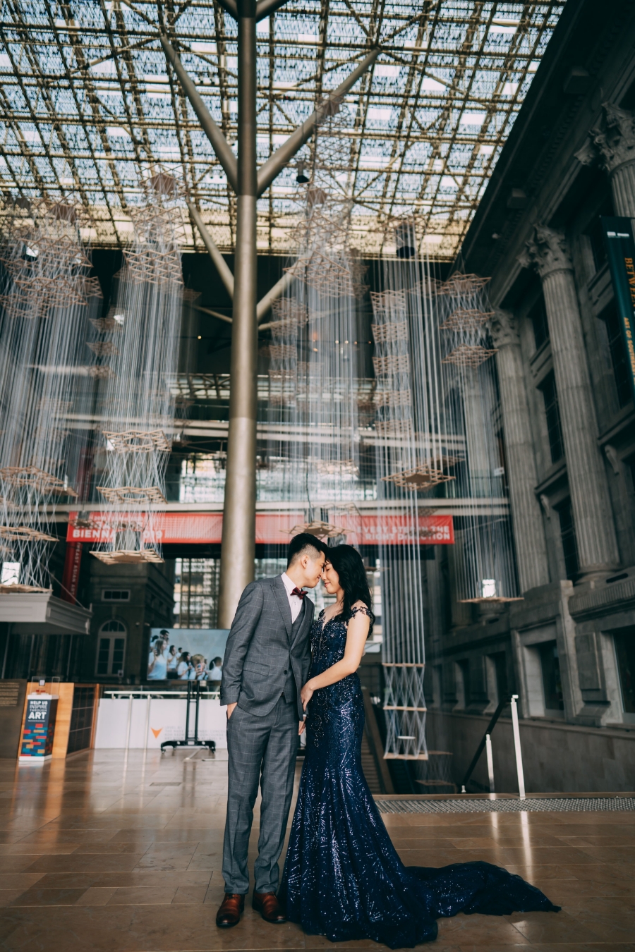 新加坡婚紗攝影 － 新加坡國家美術館，濱海灣公園，雲霧林 by Michael on OneThreeOneFour 11