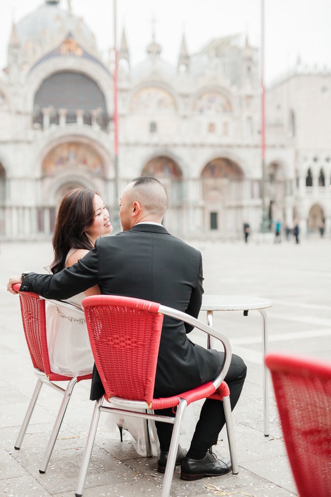 Venice Pre-Wedding Photoshoot - St Marks Square by Olga  on OneThreeOneFour 17