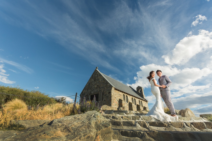 New Zealand Pre-Wedding Photoshoot At Lake Tekapo And Lake Pukaki  by Xing on OneThreeOneFour 7