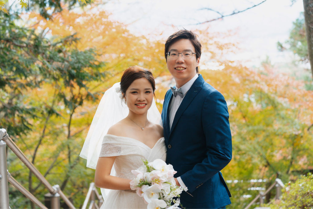 Singaporean Couple's Kimono & Prewedding Photoshoot In Tokyo - Chureito Pagoda, Shiba Park And Lake Kawaguchiko by Cui Cui on OneThreeOneFour 8