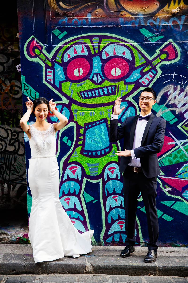 Melbourne Outdoor Pre-Wedding Photoshoot At Park And Cafe Streets During Autumn  by Victor  on OneThreeOneFour 21