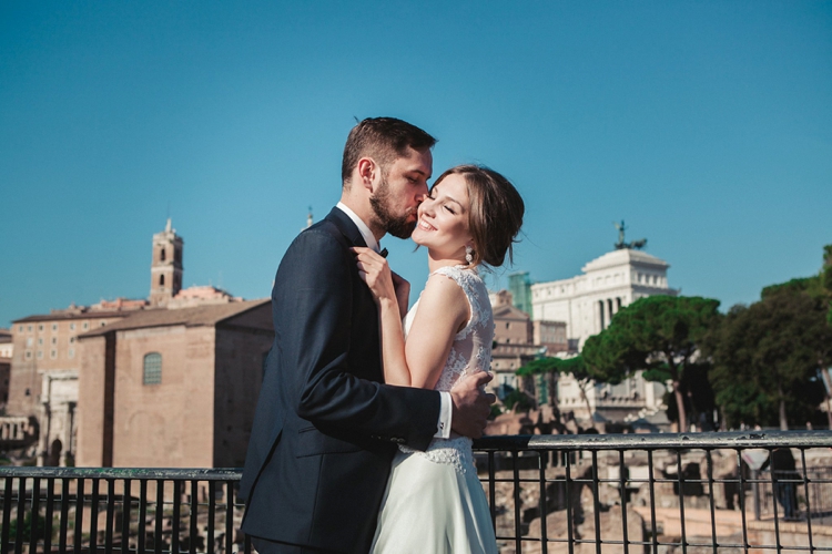 Rome Wedding Photoshoot - Pantheon by Olga  on OneThreeOneFour 0