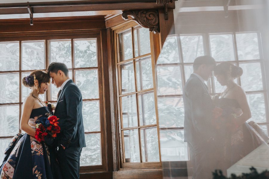 H&V: Snowy pre-wedding in Hokkaido by Kuma on OneThreeOneFour 13
