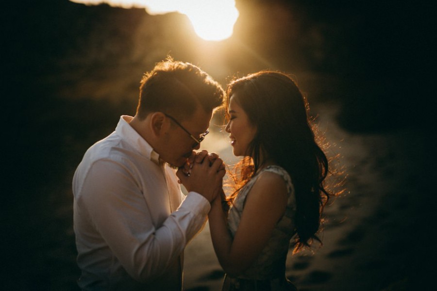 Pre-Wedding Photoshoot At Melbourne - Cape Schanck Boardwalk And Great Ocean Road by Felix  on OneThreeOneFour 18