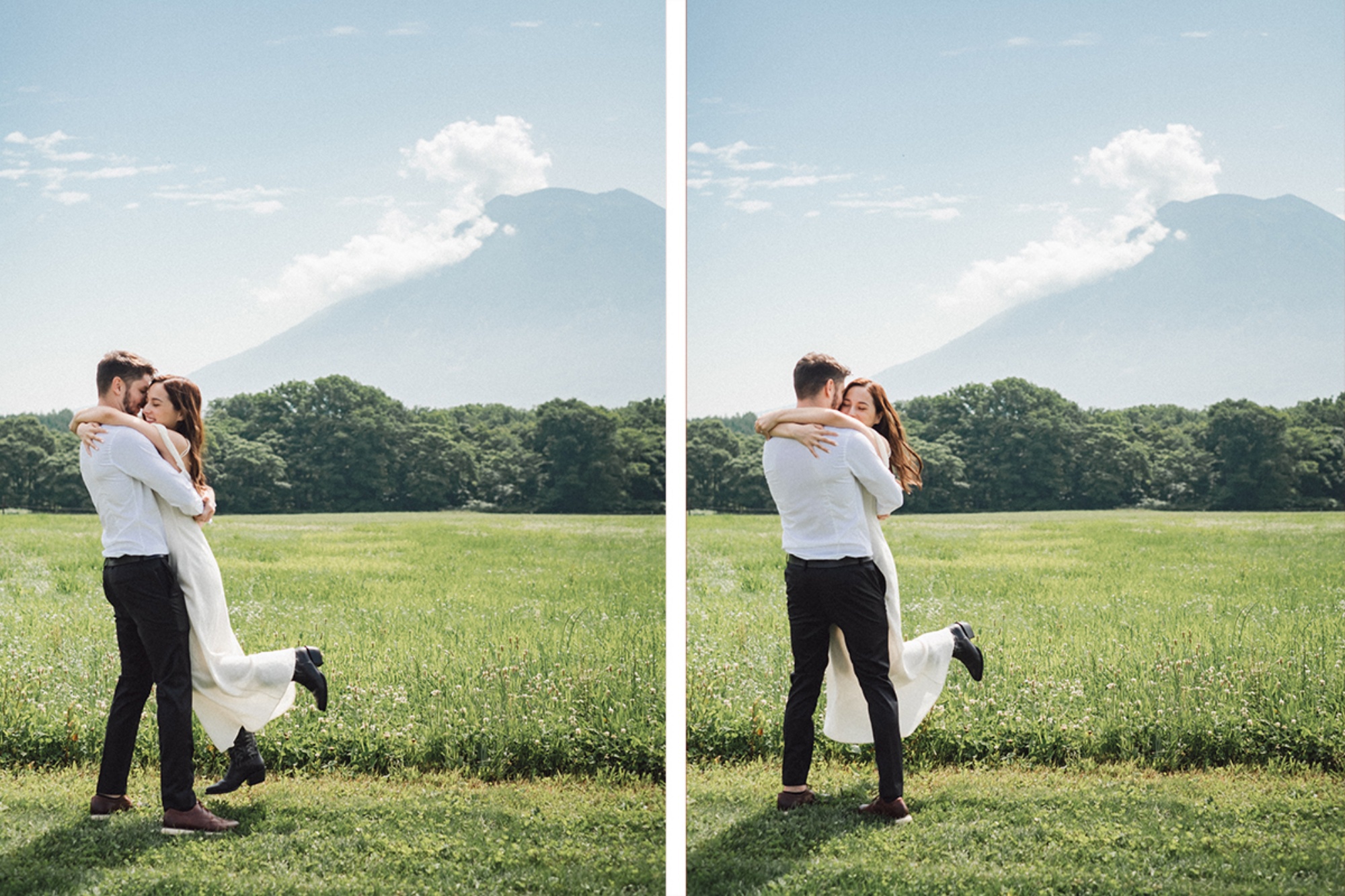Capturing Love in Bloom: Japan Hokkaido Niseko Summer Pre-Wedding Shoot with Jlou and Dan by Kuma on OneThreeOneFour 12