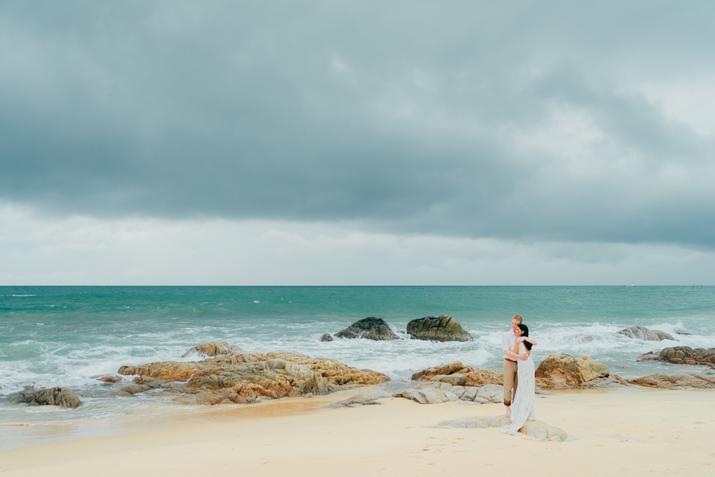 Phuket Pre-Wedding Photographer Photoshoot At The Beach  by Olga on OneThreeOneFour 5