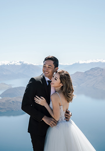 Kryz Uy And Slater Pre Wedding Photoshoot At Roy's Peak, Alpaca Farm And Arrowtown