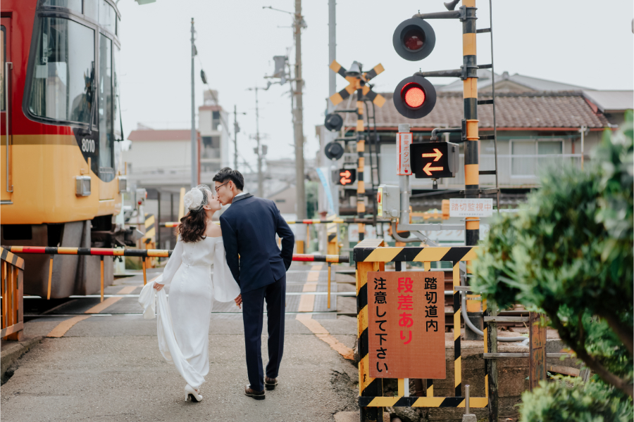 Tania & Hayato's Japan Pre-wedding Photoshoot in Kyoto and Osaka by Kinosaki on OneThreeOneFour 19