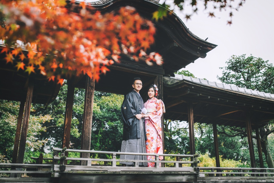 Kyoto Kimono Photoshoot At Shosei-en Garden and Kennin-Ji Temple, Gion District  by Shu Hao  on OneThreeOneFour 16