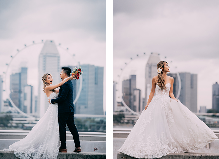 新加坡濱海堤壩婚紗拍攝 Marina Barrage