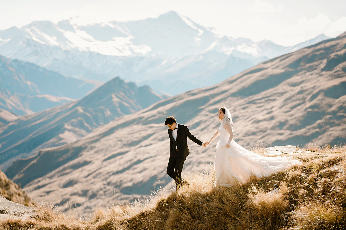 New Zealand Snow Mountains and Glaciers Pre-Wedding Photoshoot by Fei on OneThreeOneFour 3