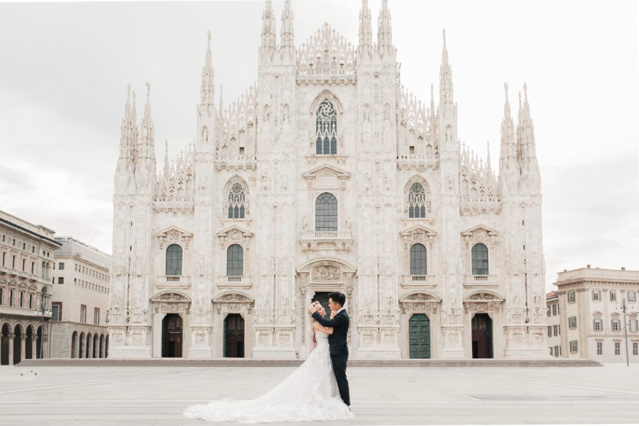 Naomi & Hann's Wedding Photoshoot in Milan by Olga on OneThreeOneFour 0