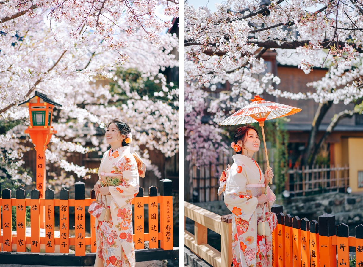 J&A: Kyoto Sakura Season Pre-wedding Photoshoot  by Kinosaki on OneThreeOneFour 1