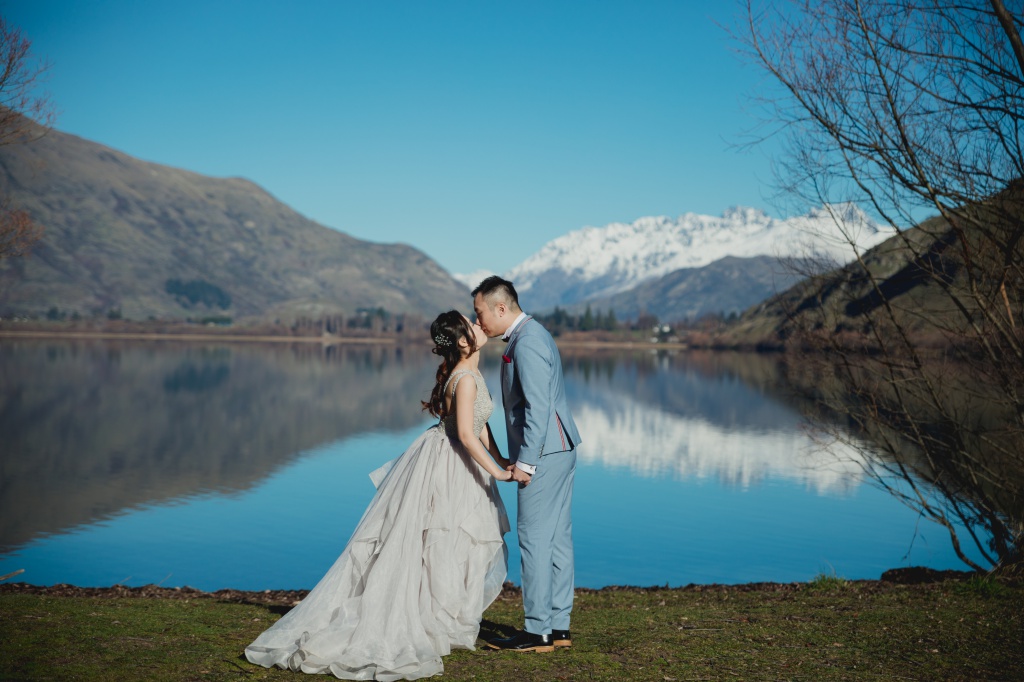 紐西蘭婚紗拍攝 - 海斯湖、瓦納卡湖和庫克山 by Fei on OneThreeOneFour 5