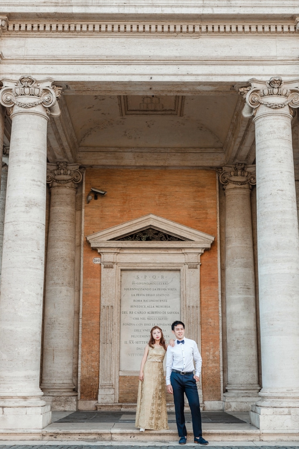 Rome Italy Wedding Photoshoot - Piazza del Campidoglio Colosseum by Olga on OneThreeOneFour 2