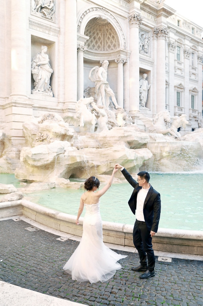 義大利婚紗拍攝 -  特萊維噴泉 by Katie on OneThreeOneFour 10