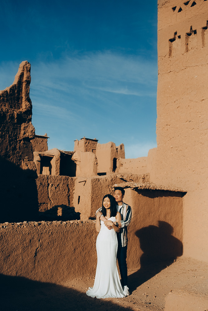 Morocco Pre-Wedding Photoshoot At Aït Benhaddou, Sahara Desert And Marrakech  by Rich on OneThreeOneFour 15