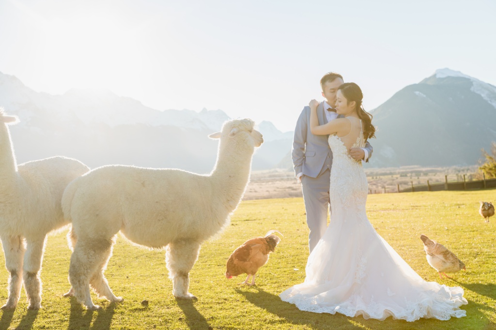 紐西蘭婚紗拍攝 - 海斯湖、瓦納卡湖和庫克山 by Fei on OneThreeOneFour 22