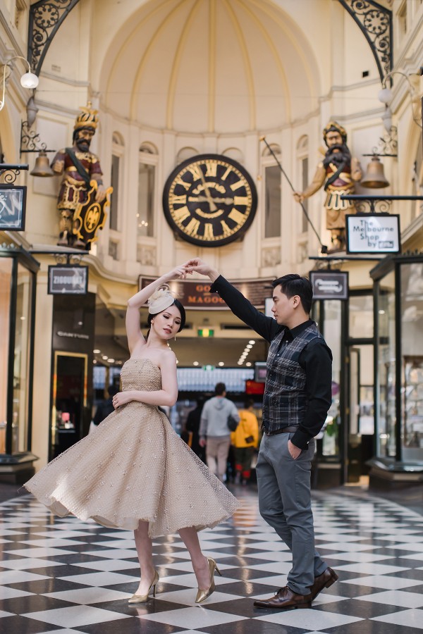 Romantic pre-wedding in Melbourne city by Freddie on OneThreeOneFour 4