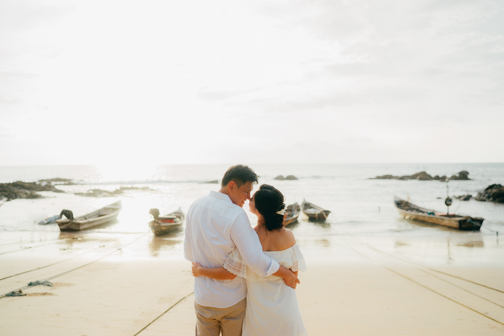 Phuket Casual Couple Photoshoot At Phang Nga Bay For Singapore Couple  by Olga on OneThreeOneFour 11