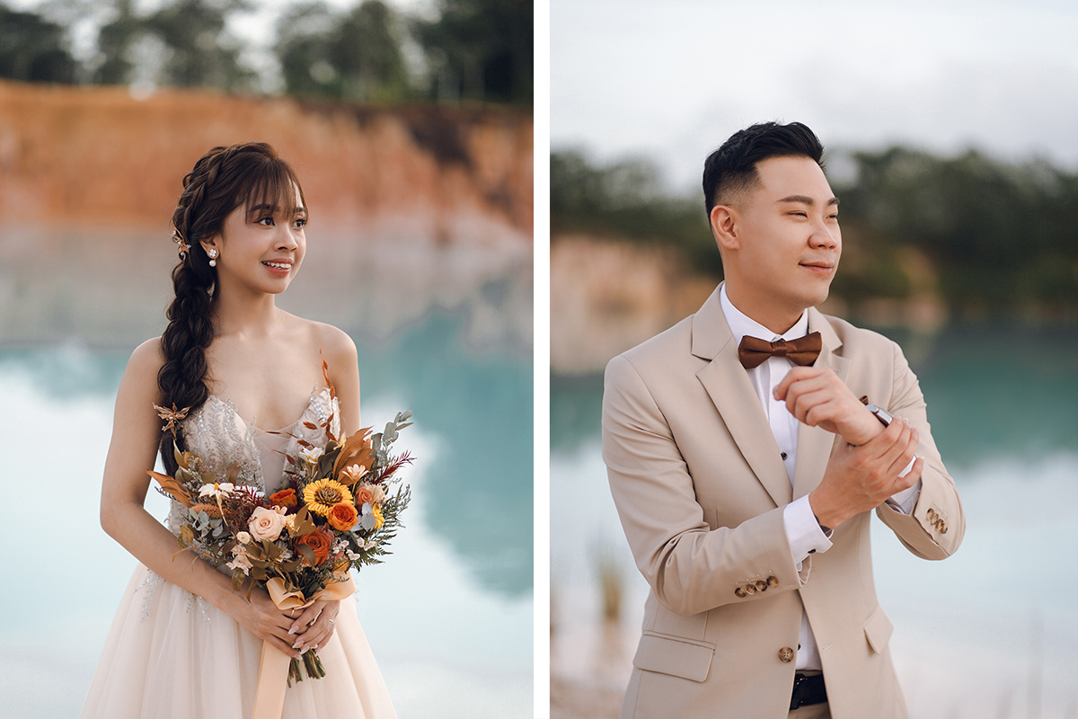 Bintan Pre-Wedding Photoshoot: Kellyn & Jiabao’s Fun Adventure at Blue Lake, Sand Dunes & ANMON Resort by HS on OneThreeOneFour 12