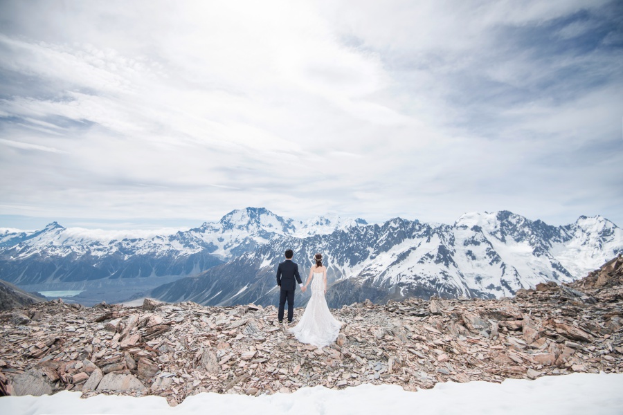 New Zealand Pre-Wedding Photoshoot At Snow Mountain And Lake Tekapo  by Mike  on OneThreeOneFour 7