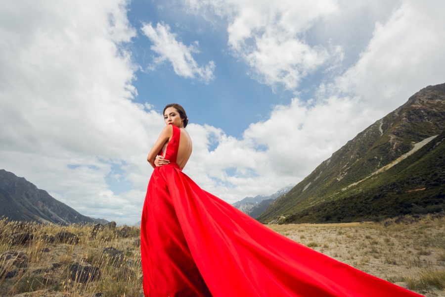 紐西蘭婚紗拍攝 - 蒂卡波與普卡基湖 by Xing on OneThreeOneFour 20