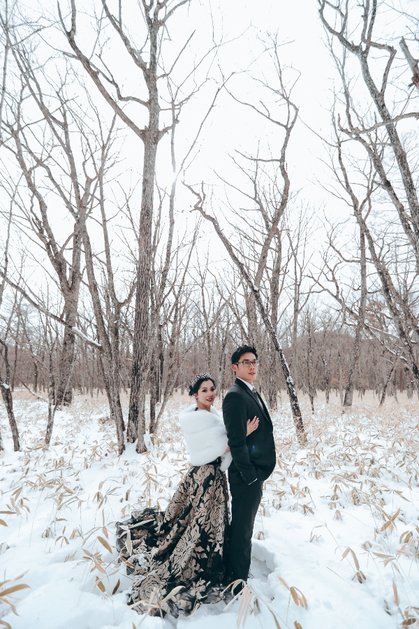 R&B: Tokyo Winter Pre-wedding Photoshoot at Snow-covered Nikko by Ghita on OneThreeOneFour 17