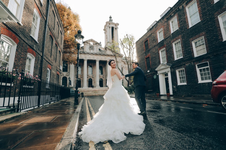 倫敦婚紗拍攝 - 大笨鐘、千禧橋、倫敦塔橋 、西敏寺與聖保羅大教堂 by Dom on OneThreeOneFour 9
