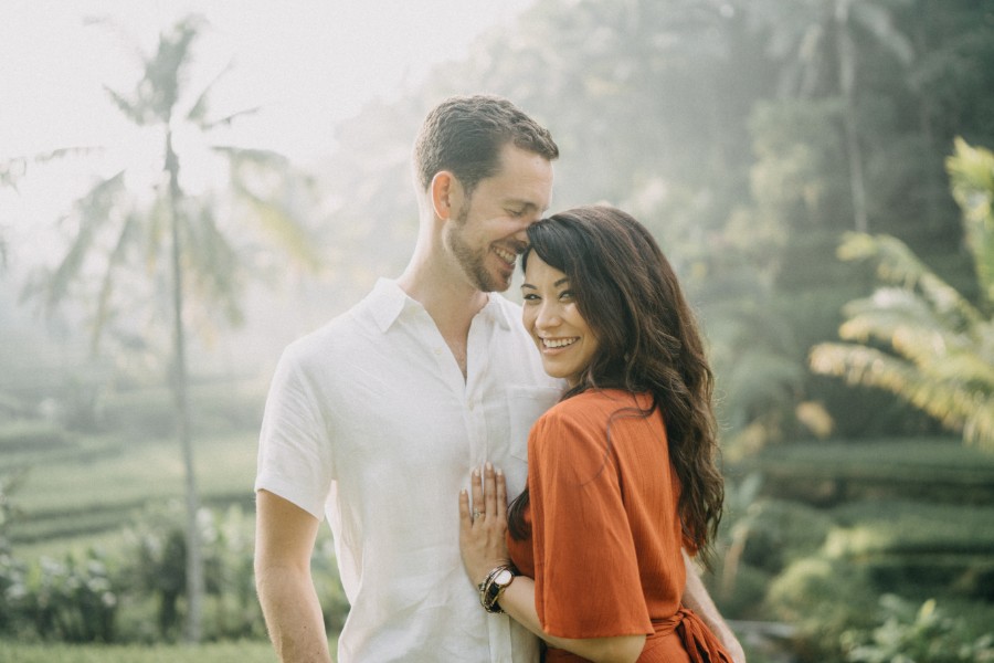 A&Z: Bali Honeymoon Photoshoot at Ceking Rice Terrace by Agus on OneThreeOneFour 15