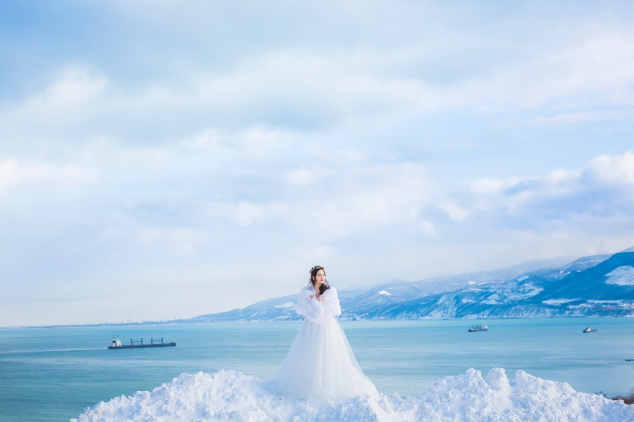 北海道婚紗旅拍路線 - 冬季札幌市和小樽運河拍攝 by Kuma on OneThreeOneFour 15