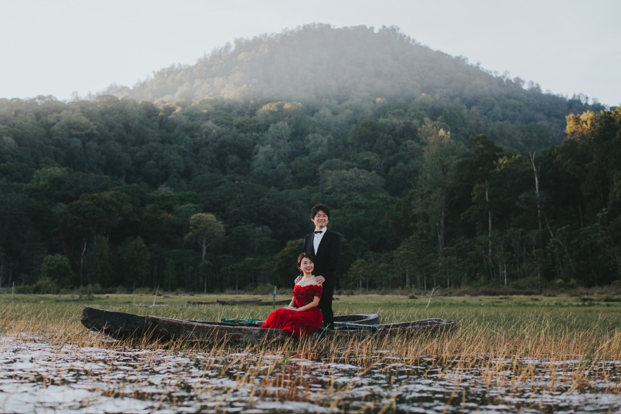 M&J: Pre-Wedding Photoshoot for a Japanese couple in Bali at Lake Tamblingan and Munduk Waterfall by Cahya on OneThreeOneFour 0