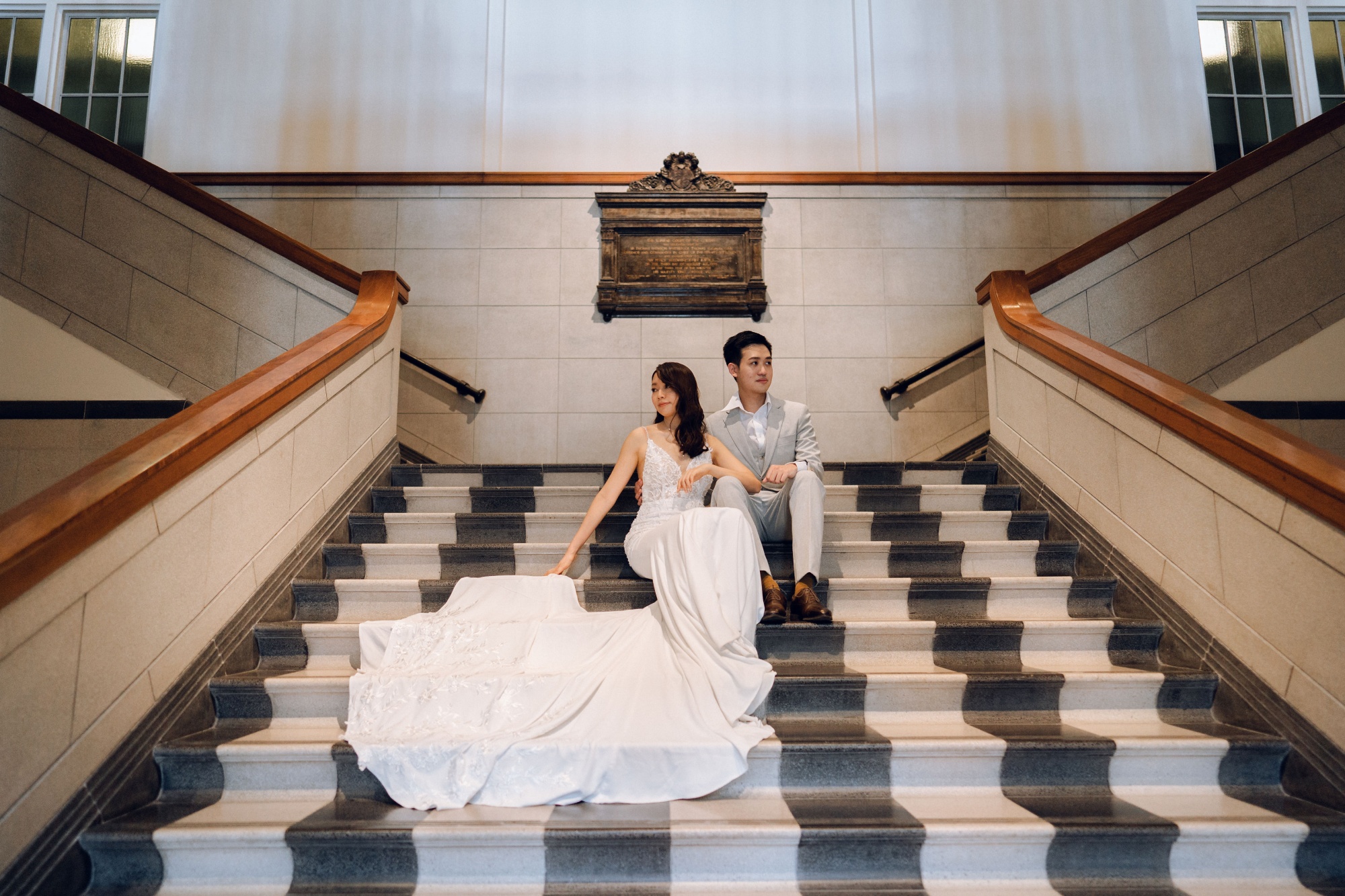 Prewedding Photoshoot At National Gallery And Armenian Street Carpet Shop by Samantha on OneThreeOneFour 22
