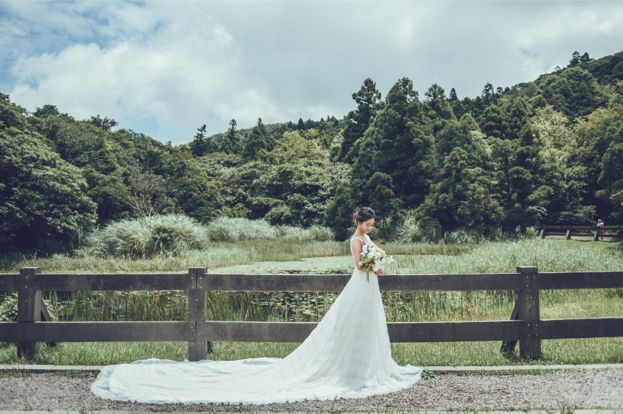 Taiwan Leng Shui Keng Suspension Bridge Prewedding Photoshoot by Doukou on OneThreeOneFour 7