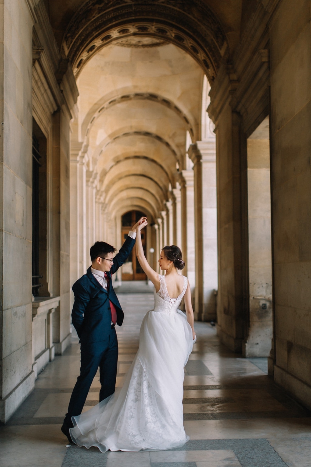Paris Wedding Photo Session Arc de Triomphe by Vin on OneThreeOneFour 18