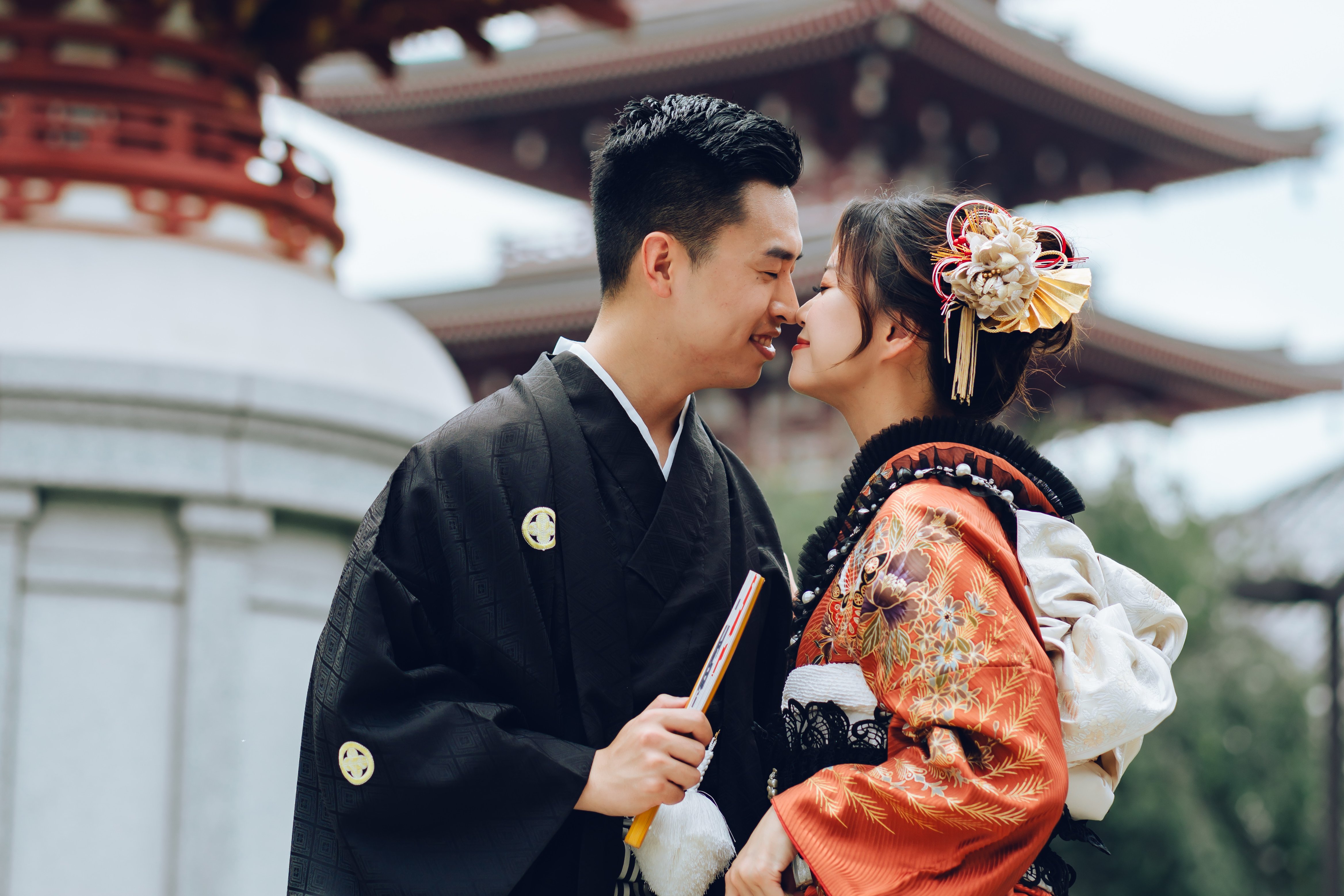 Tokyo Prewedding and Kimono Photoshoot at Asakusa & Tokyo Skytree by Jin on OneThreeOneFour 10