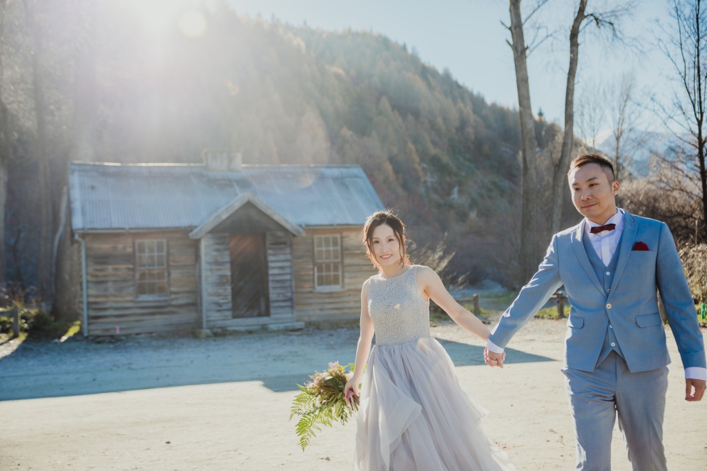 New Zealand Pre-Wedding Photoshoot At Lake Hayes, Arrowtown, Lake Wanaka And Mount Cook National Park  by Fei on OneThreeOneFour 16