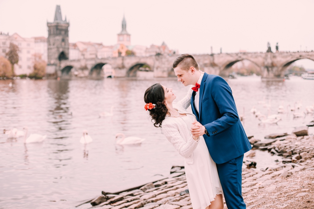 Prague Pre-Wedding Photography At Garden Of The Ramparts In Spring  by Vickie on OneThreeOneFour 14