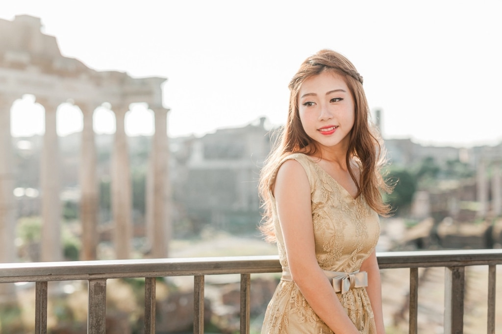 Rome Italy Wedding Photoshoot - Piazza del Campidoglio Colosseum by Olga on OneThreeOneFour 7