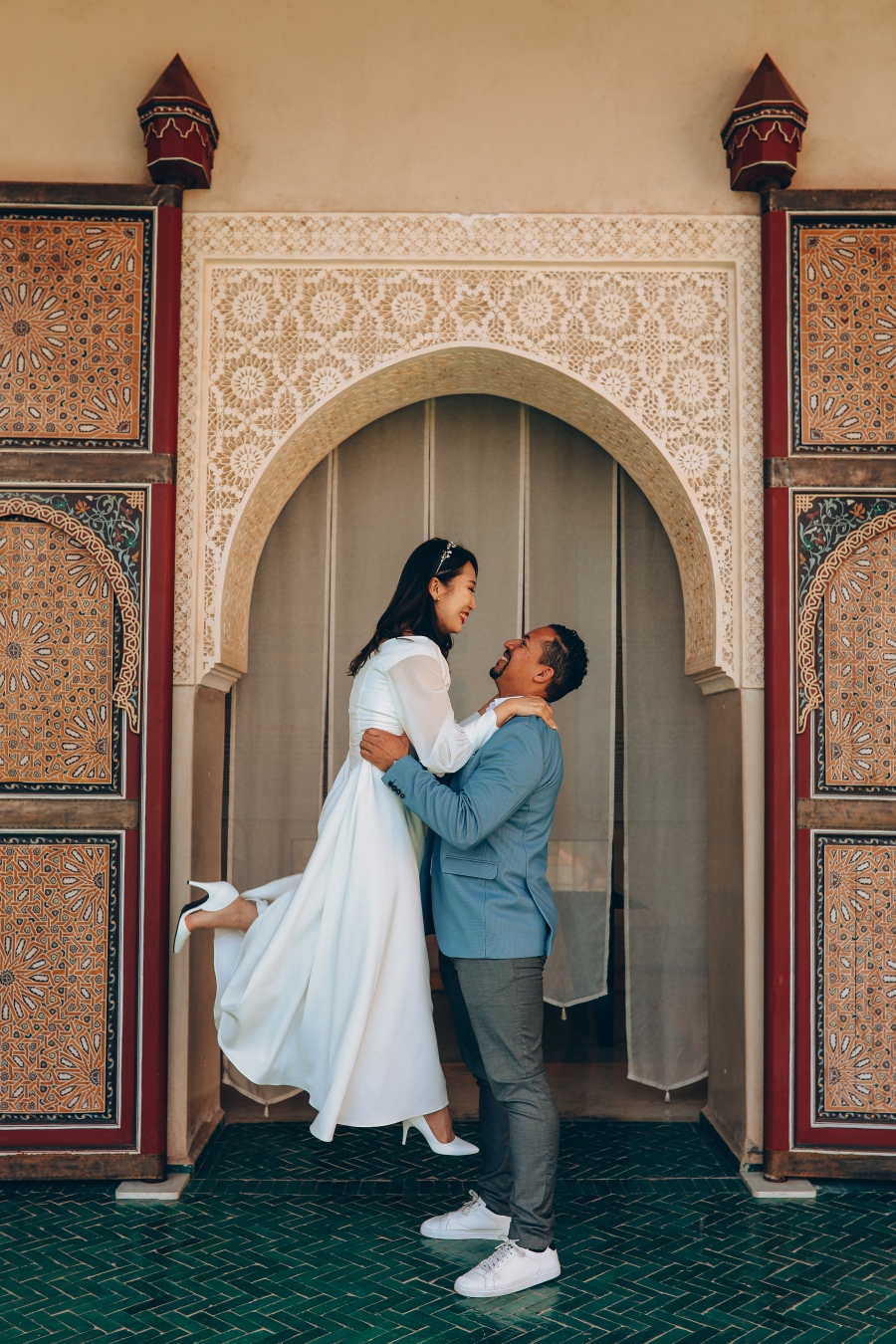 Morocco Casual Couple Honeymoon Photoshoot At Marrakesh  by AW on OneThreeOneFour 12